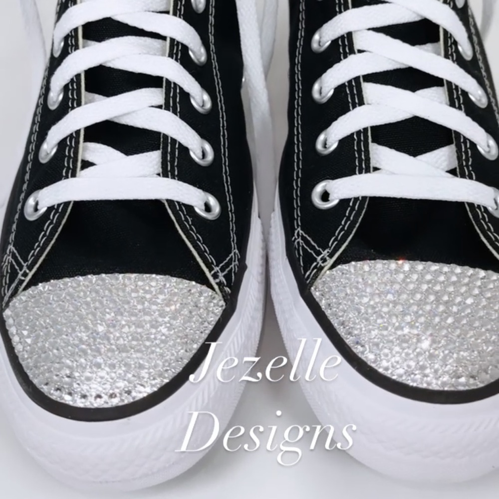 New Bling Converse 💎 Custom - Picture 4 of 11